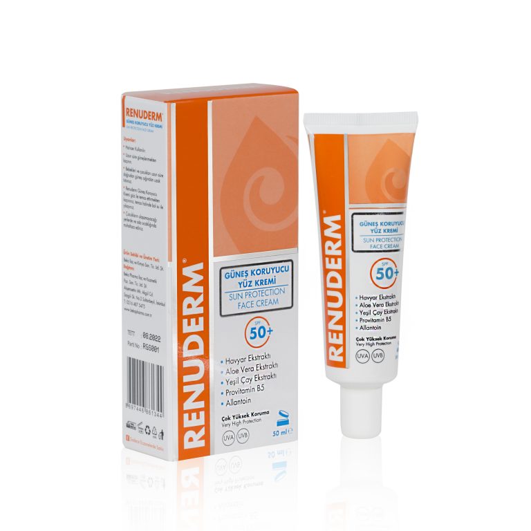RENUDERM NEMLENDİRİCİ YÜZ KREMİ 50+ SPF